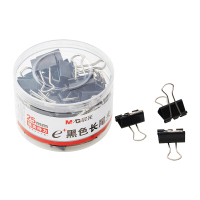 晨光(M&G) 25mm(ABS92735)长尾夹长尾单据票据夹黑色48个/盒