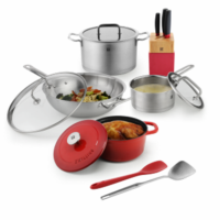 双立人锅具锅铲套装