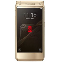 三星 (SAMSUNG) W2017 心系天下 4G手机 电信定制版(4G RAM+64G ROM)(金色)