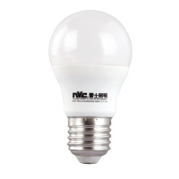 雷士（NVC）LED灯泡球泡 7瓦E27大螺口 光源节能灯白光6500K