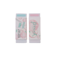 晨光(M&G)文具香味夹心橡皮 学生橡皮擦 桃汽系列小清新橡皮 单个装颜色随机AXPN0793