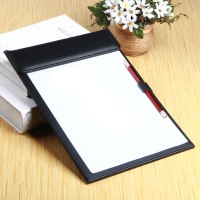 鲁运 A4写字板夹会议垫 皮革办公文件夹 商务文件夹板 ZG