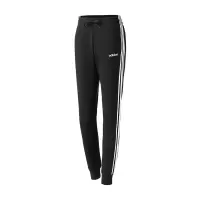 adidas男服运动长裤小脚收口针织运动休闲运动服DU0468 L DU0468黑色