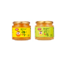 福事多 蜂蜜果茶系列500g*2瓶(蜂蜜柚子茶+蜂蜜柠檬茶)