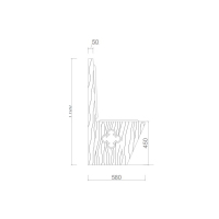 定制实木卡座 擦色 刷清漆显木纹 宽0.58*高1.1m*长1.2m