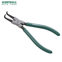世达(SATA) 穴用曲口卡簧钳175mm-7寸 内卡外卡挡圈卡环钳弹簧钳子 72005