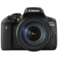 佳能(Canon) EOS 750D(18-55mm+存储卡包) 数码单反相机 单镜头 套装 约2420万像素