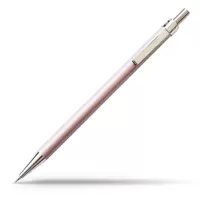 得力(deli)S332 笔类自动铅笔小学生写不断 可爱全金属儿童不断铅低重心铅笔 金属光杆0.7mm-3支装
