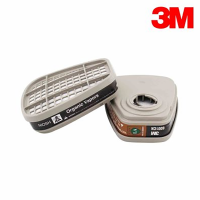 3M 6005CN防甲醛及有机蒸汽滤毒盒 配合6000系列面具使用/1包=2个