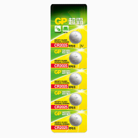 超霸 CR2025纽扣电池 3V 5粒装