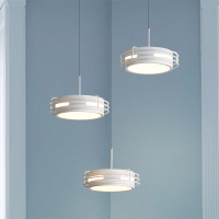 陇步昇SG-1862/3哑白长吊灯具