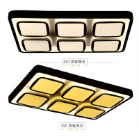 陇步昇1923/黑白长方顶灯具