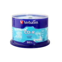 威宝 (verbatim) CD-R 光盘 空白刻录盘(700MB 52速 50片桶装)