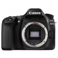 佳能(Canon) EOS 80D（单机身不含镜头） 数码 单反 相机 约2420万像素
