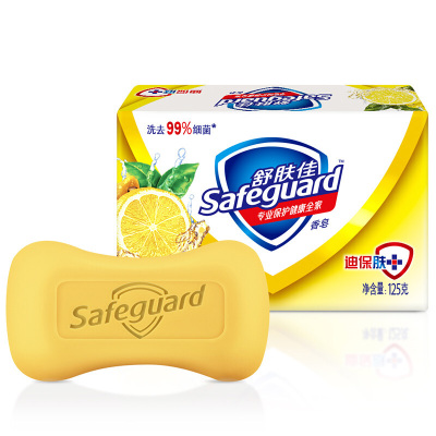 舒肤佳 柠檬清新型香皂 108克洗护用品
