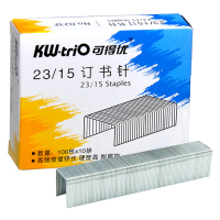 可得优(KW-triO)023F 重型订书针办公加厚订书钉(五盒装)可订120页 10盒装