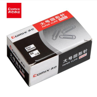 齐心 B3503 大号曲别针 50枚/盒