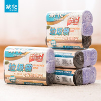 茶花 垃圾袋 3214P 特惠装 45*55 3卷 3214P 家居用品