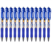 晨光文具K35/0.5mm中性笔 经典按动签字笔 办公水笔 12支/盒 蓝色