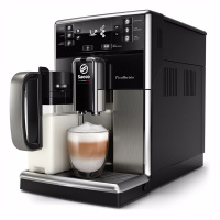 飞利浦(PHILIPS) 全自动咖啡机 意式浓缩家用进口 打奶泡 SM5479/10银黑色
