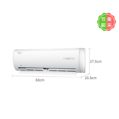 美的 壁挂式空调 KFR-23GW/DY-DA400(D2) 白色 小1.0P 定频 冷暖型 二级能效