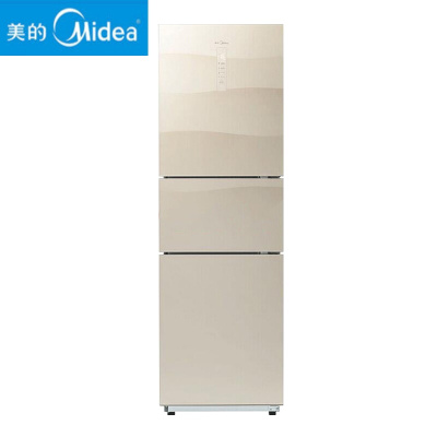 美的(Midea)冰箱239升L家用三电冰箱风冷无霜节能静音 BCD-239WTGM 格调 电器