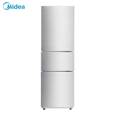 美的(Midea)219升三冰箱冷藏冷冻家用三开电冰箱静音节能 BCD-219TM 极光银 电器