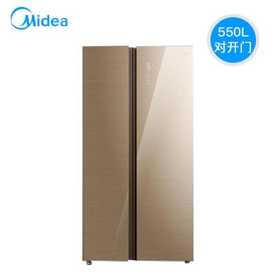 美的(Midea)550升/L对开大容量智能变频冰箱 温湿精控铂金净味智能WIFI BCD-550WKGPZM