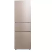 美的(Midea)217WTM(YJ) 大容量冰箱 家用三 风冷无霜 双系统制冷 BCD-爵士棕217升