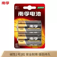 南孚(NANFU)LR20 1号碱性电池 2粒/组