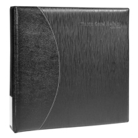 齐心(Comix) A1612 大容量商务名片册 二段八格 480枚 黑色