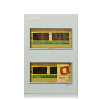 德力西照明配电箱 CDPZ30s-20回路家用空开箱强电箱小盒电控照明户内明装式 基础型单排