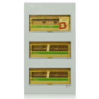 德力西照明配电箱 CDPZ30s-36回路家用空开箱强电箱小盒电控照明户内明装式 基础型双排