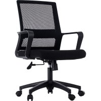 [一鹏]电脑椅 办公椅会议椅培训椅洽谈椅书桌椅休闲椅新闻椅子靠背转椅