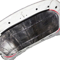 TRW 猎豹黑金刚 引擎盖隔热板