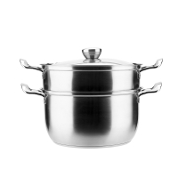 NOKA-21208 26CM复底不锈钢二层蒸锅