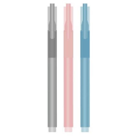 得力 Deli A08 A08中性笔0.5mm全针管 黑(包装数量 1个)