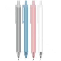 得力 Deli A07 A07按动中性笔0.38mm全针管 黑(包装数量 1个)