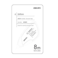 得力 Deli  7242 7242修正带 白色(包装数量 1件)