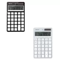 得力 Deli  1576A 银灰 1576A桌面计算器 银灰色(包装数量 1个)