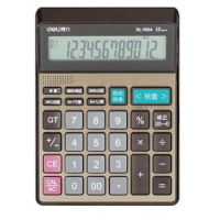 得力 Deli  1554 深灰 1554语音计算器 深灰(包装数量 1个)