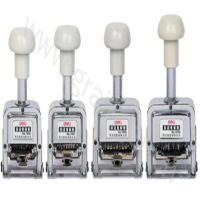 得力 Deli  7507 7507七位自动号码机 白(包装数量 1个)