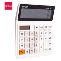 得力 Deli  1676 白 1676桌面计算器 白(包装数量 1个)