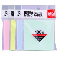 得力 Deli  7156 混 7156彩色百事贴 混(包装数量 1袋)