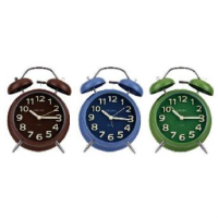 得力 Deli  9036 9036闹钟 混4寸(包装数量 1个)