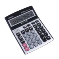得力 Deli  1613 1613语音计算器 银(包装数量 1个)