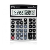 得力 Deli  1616A 1616A计算器 银(包装数量 1个)