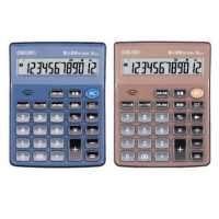 得力 Deli  1598 蓝 1598语音计算器 蓝(包装数量 1个)