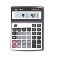 得力 Deli  1619 1619语音计算器 银(包装数量 1个)