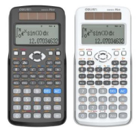 得力 Deli  D991ES 白 D991ES函数计算器 白(包装数量 1个)